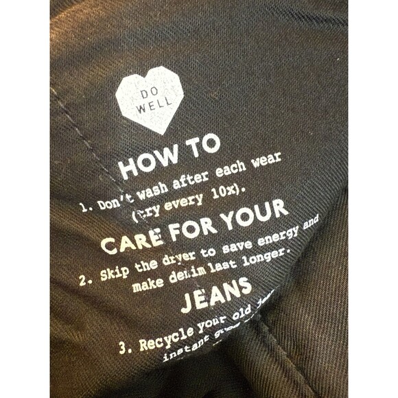 MADEWELL The Harlow Wide-Leg Black Jeans Women's Size 27 NWT - Picture 9 of 10